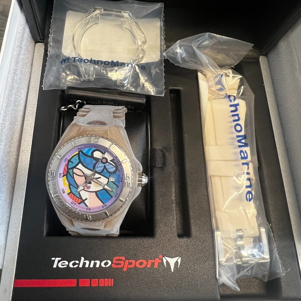 Techno Marine Sport Unisex Romero Britto Watch